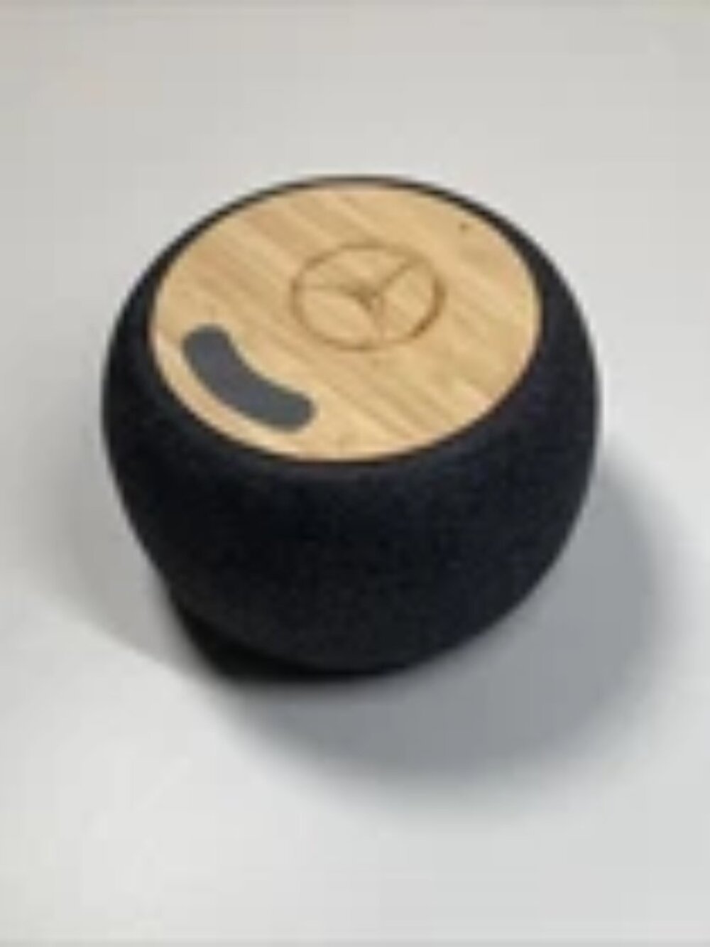 Mercedes Benz Bamboo Fabric Bluetooth Speaker. New in Box